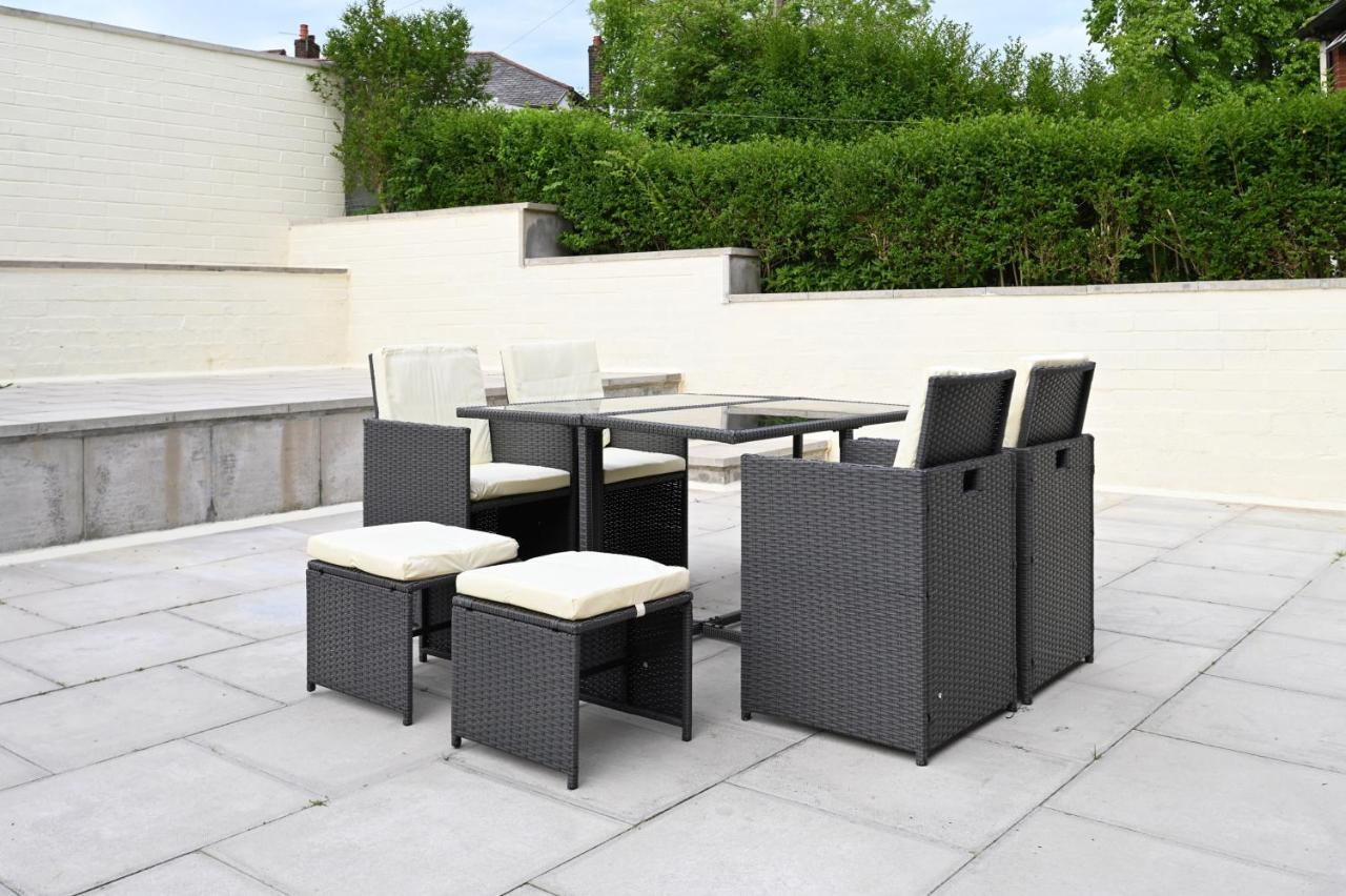 Sleek And Stylish 3 Bed In Bolton - Garden - Parking Villa Exterior foto